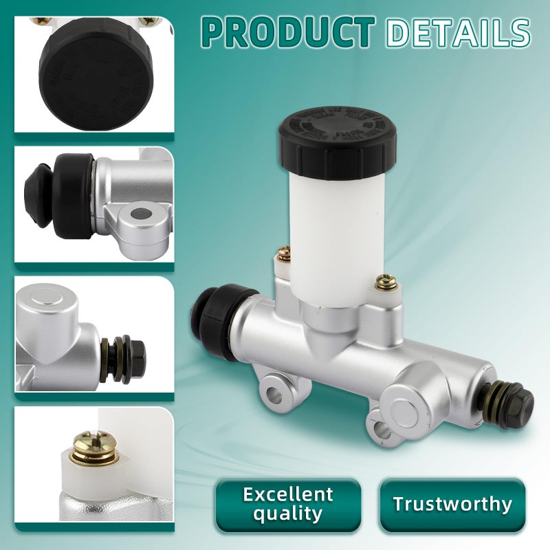 AUTOKAY Hammerhead 80T TrailMaster MID 6.000.305 XRS XRX Go Kart Brake Master Cylinder - Image 4